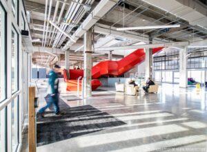 An image of Bayview Yards, a leading innovation hub in Ottawa