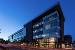 A photo of the University of Ottawa's Centre for Extreme and Quantum Photonics